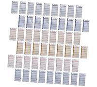 Gogogmee 100 Sheets Portable Budget Planner Inserts Practical Cash Budget Cards for Daily Money Management for Weekly Monthly Expense Tracking Convenient Financial Organizer Random Color