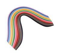 Gogogmee 1000pcs Quilling Paper Strips Wide Durable Vibrant Colors Handcraft Making Material Kit for DIY Card Design Scrapbooking Artistic Home Decor