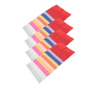 Gogogmee 100pcs Colored Tissue Paper for Crafts with Vibrant Colors Lightweight Transparent Wrapping Sheets for Origami Handmade Flowers Art Projects Bouquet and Packaging