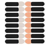 Gogogmee 100pcs Mini Black Single-sided Eyeshadow Applicator Sticks Compact Makeup Brushes for Powder and Gel Cosmetics Reusable Lightweight Eye Shadow Blending Tools The-go Touch-ups