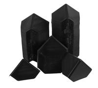 Gogogmee 100pcs Packaging Corner Protectors Thickened Plastic Edge Guards Triple Sided Collision Shipping Box Corner Guards for Cartons Fragile Item Protection