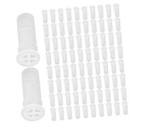 Gogogmee 100pcs Squeakers Insert for Plush Doll Noise Maker Accessories Lightweight Multi-function Squeaker for DIY Plush and Attention-grabbing Sound