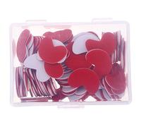 Gogogmee 100Pcs Two Color Counting Chips for Educational Math Learning Playthings Safe Plastic Counters for Classroom Home Use for Counting Games Activities