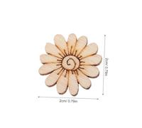 Gogogmee 100pcs Wood Patterns DIY Craft Shapes Childsafe Educational for Boys and Vibrant Painted Wood Slices for Handmade Art and Home Decor Projects