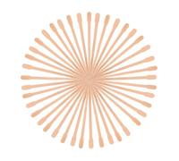 Gogogmee 100PCS Wooden Waxing Spatulas Lightweight Smooth Body Hair Removal Sticks for Nose Lip Eyebrow Precision Wax Application Safe Natural for Sensitive Areas