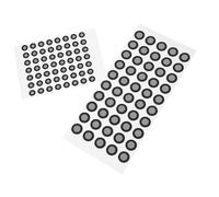Gogogmee 106pcs Reflective Marking Stickers for Scanner Reference Points Tear Resistant Diffuse Reflection Markers for Accurate Positioning in Architecture Engineering and Design