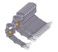 Gogogmee 10pcs Adjustable Mini Scarf Cute Decorative Scarves for Dolls DIY Party Favor for Candy Jars Water Bottles Craft Projects Charming Design