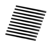 Gogogmee 10pcs Black Hot Glue Sticks Resin Adhesive Rods for DIY Craft Strong Bond for Paper Glass Plastic Fabric Wood Quick Melting Multi-purpose Hot Melt Glue for Repairs and Decorations