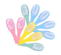 Gogogmee 10Pcs Brush Professional Newborn Hairbrush Scalp Care Soft Bristles Gentle Massage for Boys