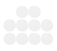 Gogogmee 10pcs Clear Acrylic Double Convex Lens Optical Science Experiment Physics Teaching Tools for Magnification and Educational Use