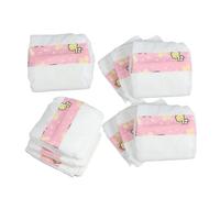 Gogogmee 10pcs Doll Diapers Nappies Accessories for Reborn Dolls Lightweight Material Safe for Pretend Play Enhancing Empathy and Nurturing Skills