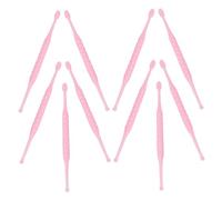 Gogogmee 10Pcs Earwax Spoon Spiral Cleaners Plastic Ear Scoops for Personal Care Ergonomic Compact Earwax Removal Tools with Efficient Tips Go Use and Ear Massage