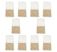 Gogogmee 10pcs Eyelash Organizer Box with Lash Trays Portable Compact False Lash Storage Case for Salon Use Protective Eyelashes Holder Easy-open Lid Design