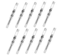 Gogogmee 10pcs Fountain Pen Blotter Pen Ink Absorber Refills Converter Universal Tool Plastic Transparent