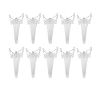 Gogogmee 10pcs Hair Root Positioner Volumizing Clips Root Clip for Volume Lifting Hair Volume for Styling Bangs at Home