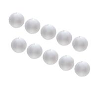 Gogogmee 10Pcs Inflatable Beach Balls for Transparent Frosted Surface with Cartoon Print Portable Multi Function Play Balls for Outdoor Games Pool and Beach Parties Easy to Inflate and