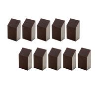 Gogogmee 10Pcs Kitchen Sanding Sponges Rust Cleaning Emery Scrubbing Pads Pot Cleaning Sponges for Descaling and Pan Washing