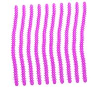 Gogogmee 10pcs Large Purple Spiral Hair Perm Rods for Women Hair Curlers Durable Flexible Styling Rollers Multi Purpose Salon Home Use