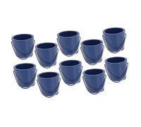 Gogogmee 10Pcs Miniature Bucket Models for Micro Landscape Decoration Realistic Design Crafting Detail for Fairy Garden for DIY Landscaping