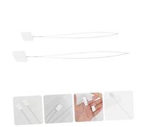 Gogogmee 10pcs Punch Needle Threader Tool for DIY Craft Projects Steel Wire Construction Multipurpose Embroidery Cross Stitch Threading Device for Hand Sewing and Floss