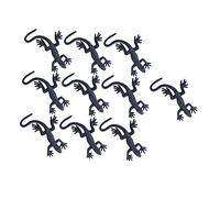 Gogogmee 10Pcs Realistic Artificial Gecko Models Halloween Scary Prank Party Props for Haunted Houses Stage Shows and Tricky Decorations