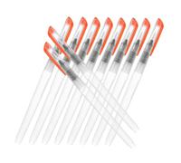 Gogogmee 10PCS Refillable Watercolor Brush Pens Set with Precision Tips Easy to Clean and Twist-open Barrel for Smooth Water Flow Plastic and Nylon Construction for Painting Drawing