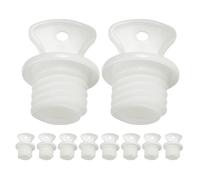 Gogogmee 10pcs Rubber Hot Water Bottle Plugs High-Temperature Resistant Stopper Sealing Caps for Hot Water Bags with Inner Diameter Leakproof Replacement for Winter Use