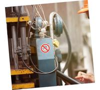 Gogogmee 10pcs Self-Adhesive Do Not Touch Warning Stickers Safety Caution Decals for Dangerous Equipment Factory Construction Site Use
