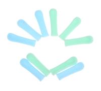 Gogogmee 10pcs Silicone Ear Wax Cleaner Covers Replacement Sleeves Soft Ear Spoon Accessories for Gentle Cleaning Compatible with Various Scoops