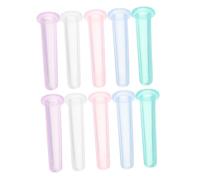 Gogogmee 10Pcs Silicone Facial Cupping Set for Vacuum Massages Reduce Puffiness Promote Collagen Production Sculpt Cheeks Chin Safe Efficient Skin Care Tools