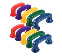 Gogogmee 10pcs Whisper Phones for Children Lightweight Abs Material Engaging Learning Tool for Phonics Practice and Pretend Play Educational Reading Aid Devices