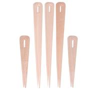 Gogogmee 10pcs Wooden Weaving Needles Large Eye Crochet Tapestry Tools for Macrame Knitting DIY Crafts Lightweight Ergonomic Design for Easy Threading and Comfortable Handcrafting