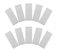 Gogogmee 10Pcs Zinc Plate Replacements Pure Zinc Anode Strips for Electroplating and Scientific Research