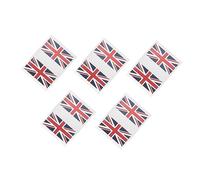 Gogogmee 10sets Football Match Stickers Union Jack Flags England Accessories Decorative Decals