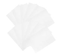 Gogogmee 12 Sheets Printable Heat Shrink Plastic Sheets for Craft Making White Shrink Film with Printable Surface Automatic Shrinkage for DIY Shrinky Art and Compact