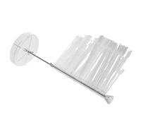 Gogogmee 120-Color Nail Art Showing Chart Fan-Shaped Display Stand for Gel Polish Practice, Portable Nail Tips Rack for Salon and DIY Nail Accessories, Durable Transparent Design