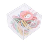 Gogogmee 120pcs Seamless Hair Ties Elastic Ponytail Holders Colorful No Damage Hair Bands Daily Use