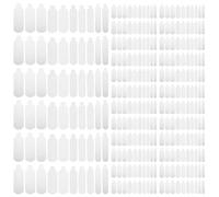 Gogogmee 120pcs Silicone Nail Art Molds Holiday Decoration Crystal Pattern for Nail Art Resin Craft DIY Reusable Flexible Templates