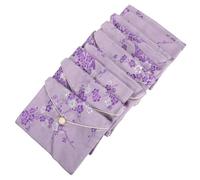 Gogogmee 12Pcs Chinese Style Silk Satin Jewelry Drawstring Bags Medium Size Wedding Favor Pouches Party Bags for Earrings Necklaces Random Color Random Color