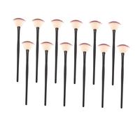 Gogogmee 12pcs Fan Shaped Makeup Brushes Skin Treatment Gel Mask Applicator for Gentle Silky Touch for Skincare Highlighter and Masks for All Skin Types