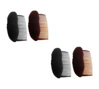 Gogogmee 12pcs Fashion Fork Dish Hair Salon Tools Inserted Hair Combs Fluffy Pad for Volume Insert