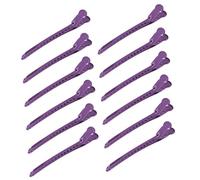 Gogogmee 12pcs Hair Sectioning Styling Clips Lightweight Hairdressing Clamps for for Blow Drying Hair Cutting Dyeing Easy to Use Design