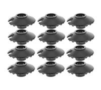 Gogogmee 12pcs Hiking Pole Snow Baskets, 14mm Hole Mud Protector Attachments for Walking Stick Trekking Pole Camping Gear Set - Ski Basket Replacement Accessory