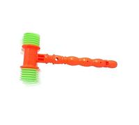 Gogogmee 12pcs Musical Hammer Toy Set for Kids Colorful Plastic Knocking Hammers Sensory Sound Toy for Toddlers Educational Play for Children Random Color