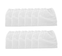 Gogogmee 12Pcs Nail Vacuum Cleaner Bags Dust Collection Pouches for Nail Art Dust Suction Collectors Convenient Practical Accessories