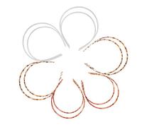 Gogogmee 12pcs Plastic Hairbands with Teeth Skinny Non-slip Hair Hoops for Women Plain Solid Colors Stylish Hair Accessories for Daily Makeup Exercise and Casual Wear