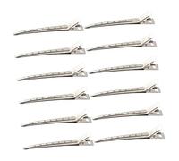 Gogogmee 12pcs Professional Hair Sectioning Clips Barber Grips for Hair Cutting Styling and Salon Use Comfortable for Various Textures