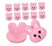 Gogogmee 12pcs Resin Rabbit Shaped Buttons Baby Buttons for Knitting Easy to Sew for DIY Crafts Project and Decorating Clothes No Burr