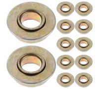 Gogogmee 12pcs Steel Cup Bearing for Wheelchair Fork Stem Rotating Front Wheel Bearings Replacement Parts Drive Scooter and Walker Accessories