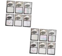 Gogogmee 12sheets Eye Rhinestone Stickers Self-adhesive Gems for Art for Festivals Parties and Makeup Designs Multi Decorative Eye White Gold Mixed Colors